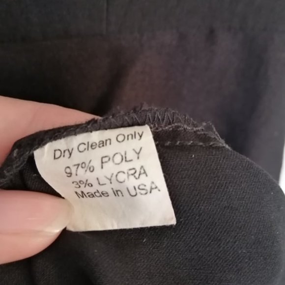 Stop Staring! Black Peplum Maxi Dress M - Picture 7 of 8